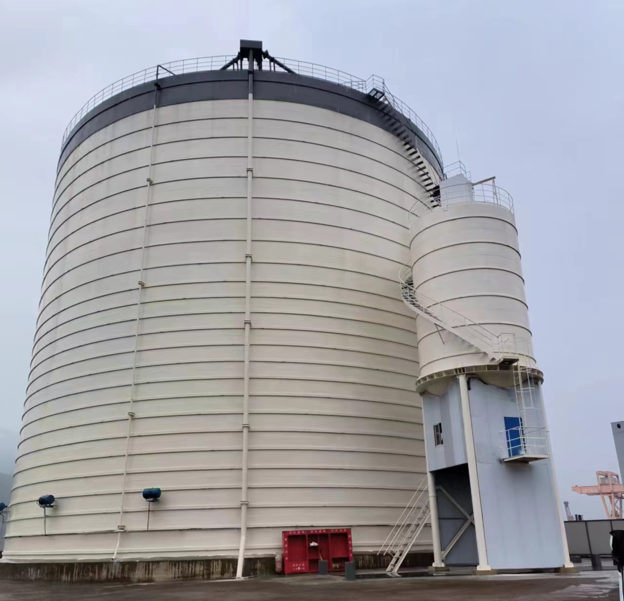 永州10万吨水泥钢板库